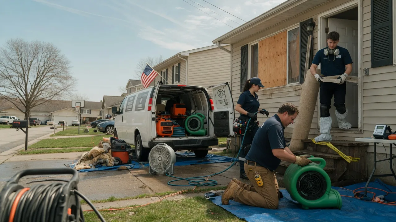Water Damage Restoration in Collinsville, IL near me